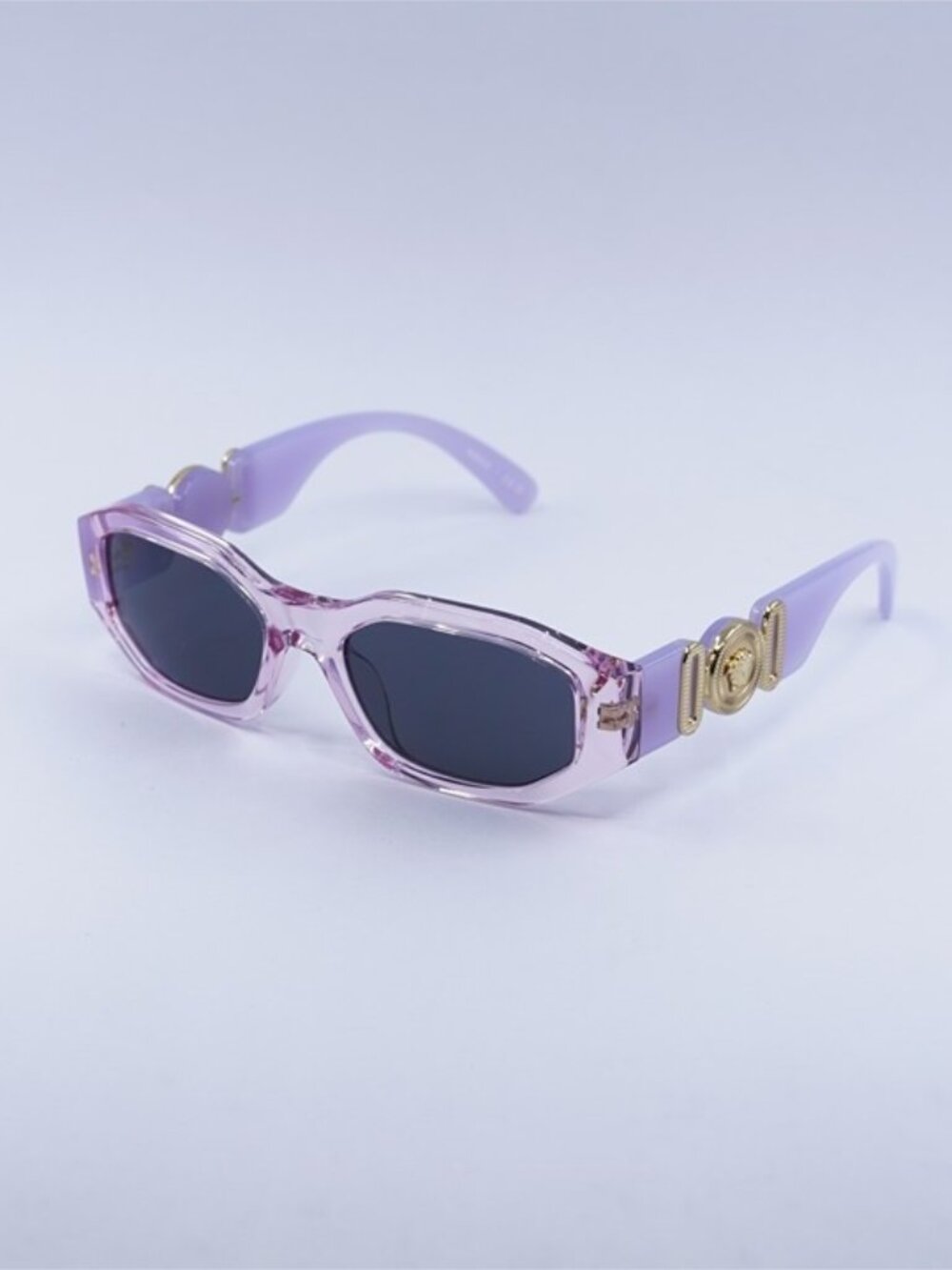 Versace Kids VK4429U 552687 Sunglasses Transparent Lavander Geometric Frame